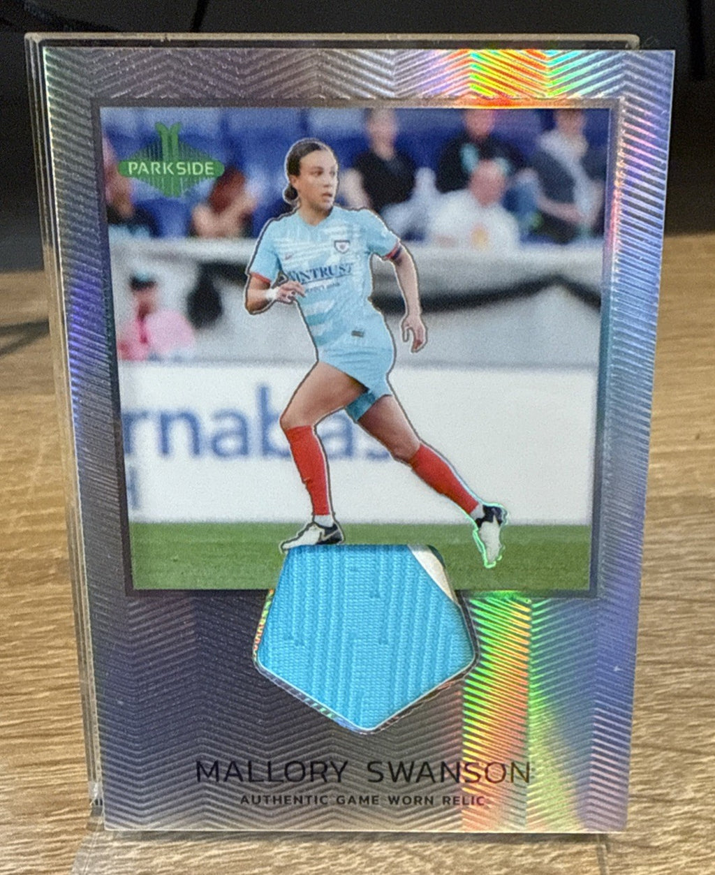 Mallory Swanson 2024 Parkside NWSL Pacific #PR-MS Game Worn Relic
