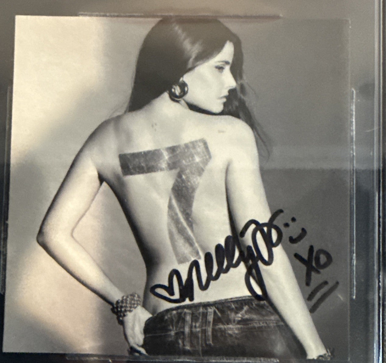 Nelly Furtado SIGNED CD Insert “7” - Beckett BAS Encased Slab