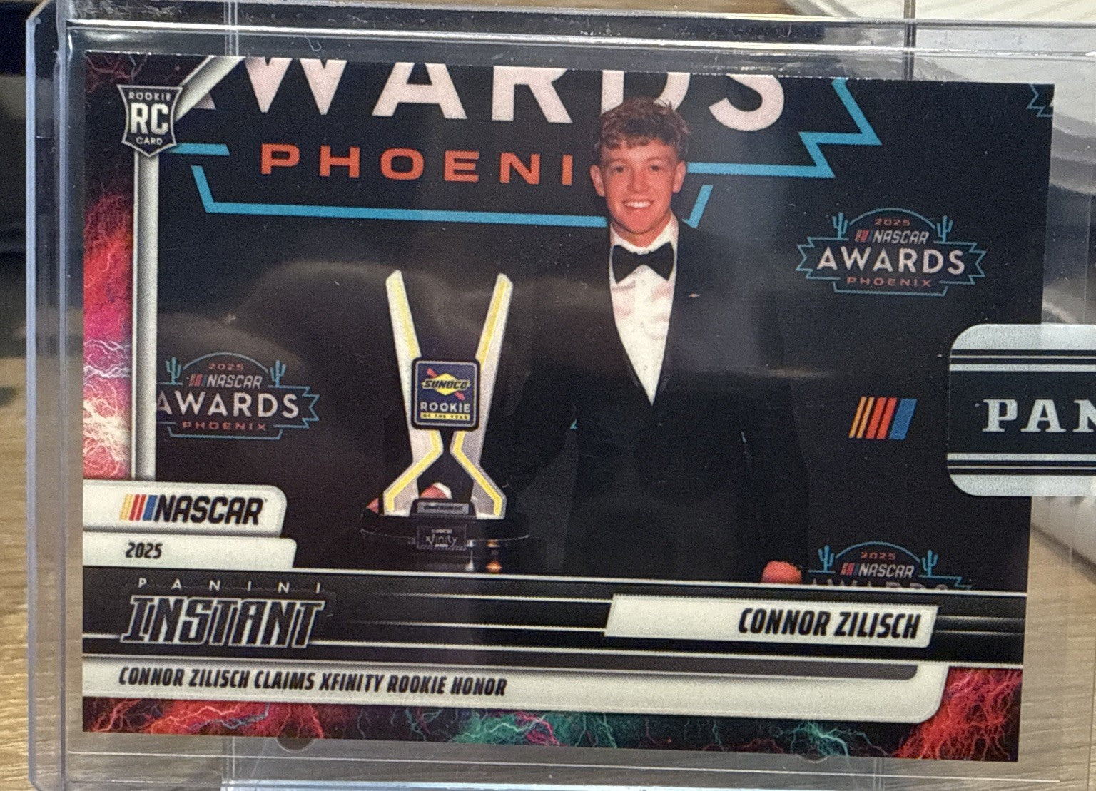 2025 PANINI INSTANT NASCAR #63 CONNOR ZILISCH - Lightning #d /5 - RC