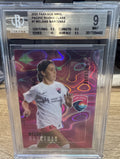 BGS 9 - 2023 Parkside NWSL Pacific Rookie Class #d  /99 Melanie Barcenas #7 RC