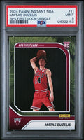 2024 Panini Instant - MATAS BUZELIS  RPS FIRST LOOK JUNGLE  /25 #11 PSA 9
