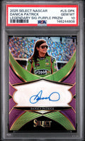 2025 Panini Select - Signatures Danica Patrick #LS-DPK Purple /49 PSA 10 Gem