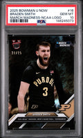 2024-25 Bowman U Now March Madness #16 Braden Smith - NCAA Logo /25 - PSA 10 Gem