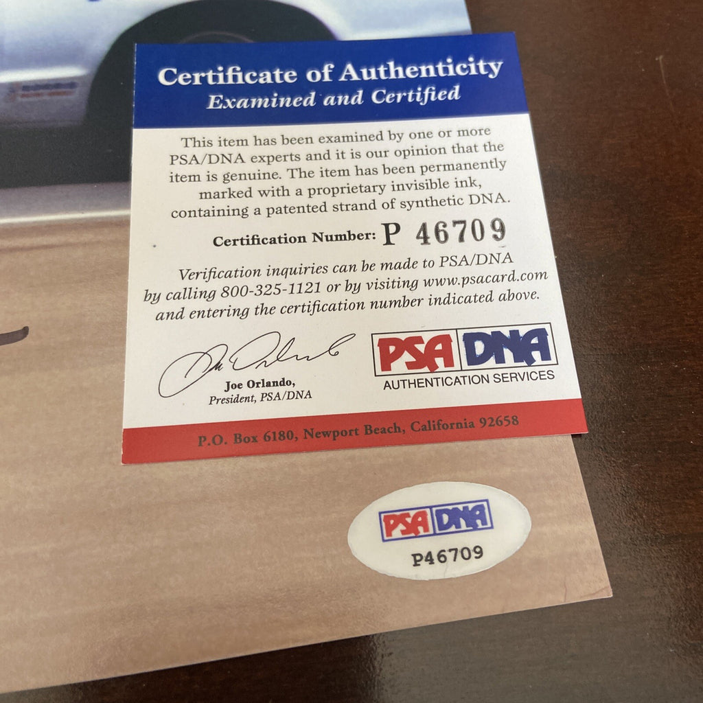 Bobby Allison Signed 8x10 Auto PSA/DNA Nascar HOF