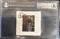 Demi Lovato Signed CD Promo Card Beckett BAS Encased Slabbed