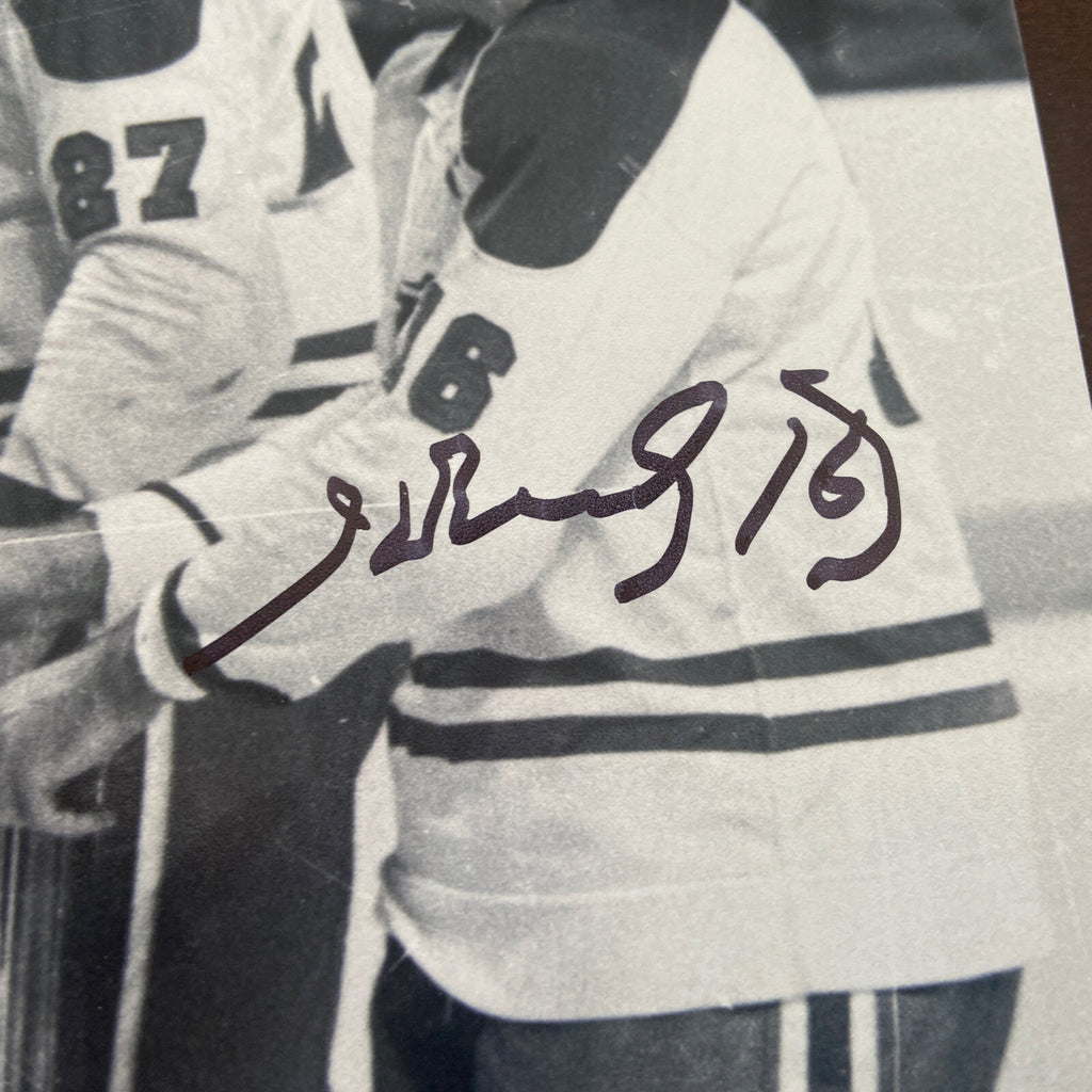 Henri Richard (HOF '79) Signed 8x10 Photo Autograph Auto PSA/DNA X81575
