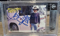 Signed Richard Petty 1995 Press Pass #132 NASCAR Beckett BAS Slab