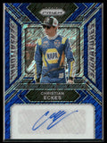 2024 Panini Prizm Racing #SS-CES Christian Eckes FOTL Blue Shimmer Auto /4