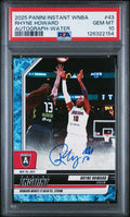 Rhyne Howard 2025 Panini Instant WNBA #43 Water Auto #d /10  - PSA 10 Gem