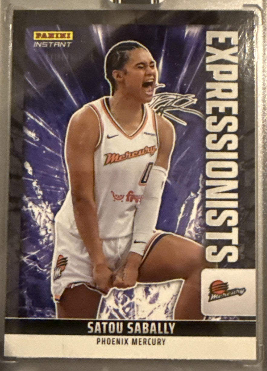 SATOU SABALLY - 2025 Panini Instant WNBA EXPRESSIONISTS #15 -  1/1 🔥🔥🔥