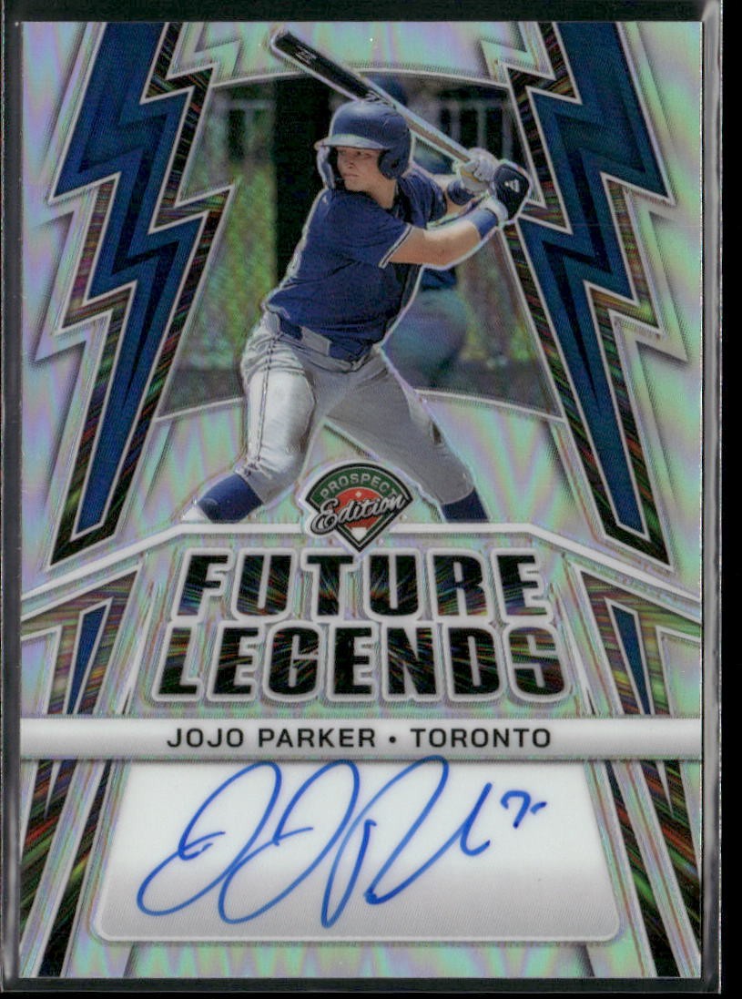 2025 Panini Prospect Edition #FLS-SH Jojo Parker - Future Legends Signature