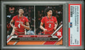 2024-25 Bowman U Now Topps #60 Ace Bailey / Dylan Harper Orange #d /5 - PSA 9