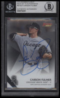 2015 Bowman's Best #B15-CF Carson Fulmer Best of 2015 Autographs BAS Slab