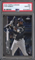 2020 Topps Chrome #60 Luis Robert PSA 10