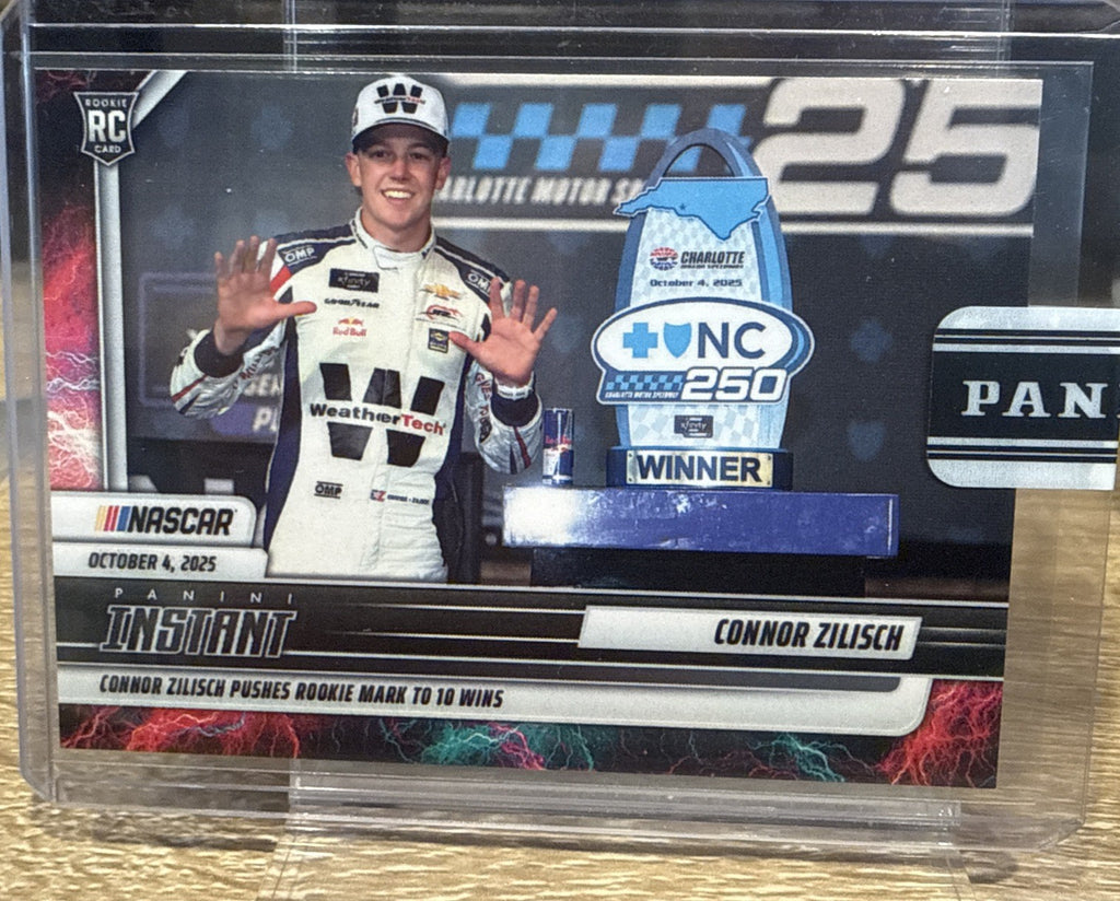2025 PANINI INSTANT NASCAR #56 CONNOR ZILISCH - Lightning #d /5 - RC