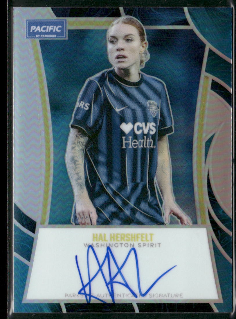 2025 Parkside NWSL Pacific #PS-HH Hal Hershfelt Signatures