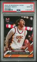 2024-25 Bowman U Now Topps #62 Kennedy Smith Orange Parallel #d /5 -  PSA 10 Gem