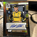 2023 Donruss Racing Matt Kenseth Monikers Auto Holo Gold 21/25.  M-MK