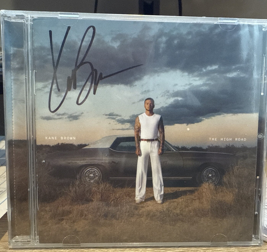 **Signed** The High Road by Kane Brown CD  Sealed In Hand