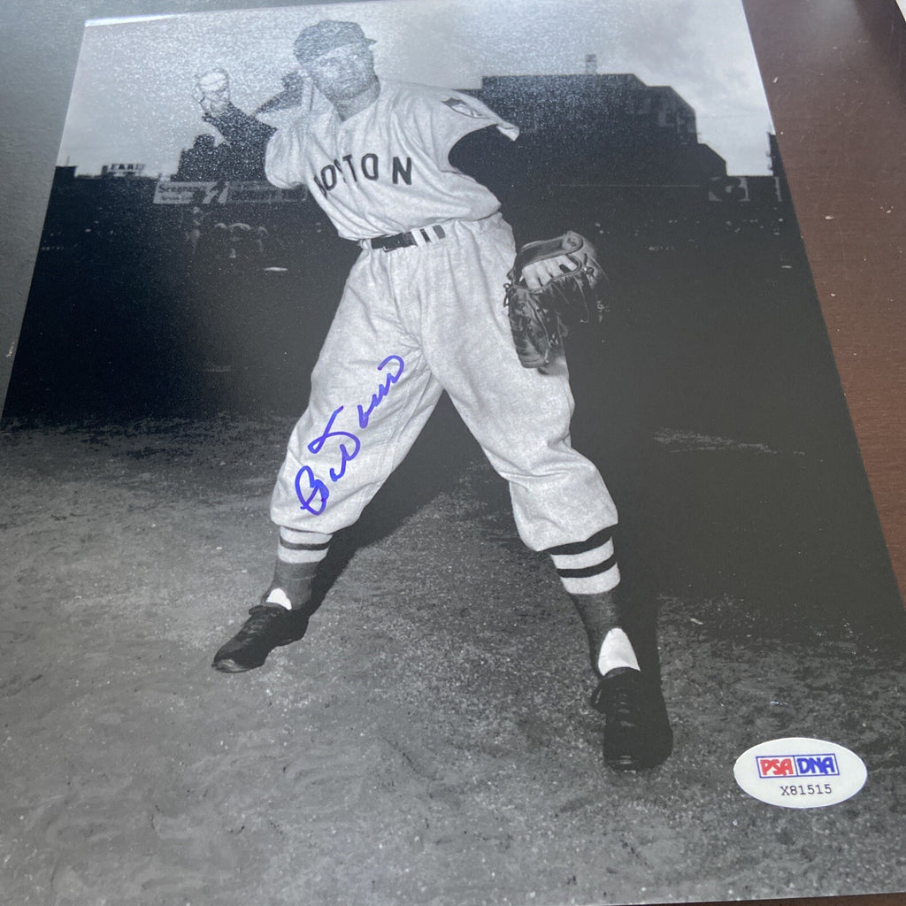 Bob Doerr Red Sox Signed 8x10 Photo Autograph Auto PSA/DNA