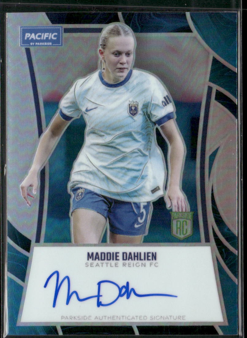 2025 Parkside NWSL Pacific #PS-MD Maddie Dahlien Signatures