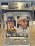 2015 Panini Americana Winner's Circle #5 Pat Day Signed Beckett BAS Slab