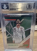 2021 Panini Chronicles XR Green #8 Richard Petty Signed BAS Beckett Slabbed