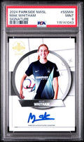 Mak Whitham 2024 Parkside NWSL Vol 2 Signature Series /399 Auto RC PSA 9