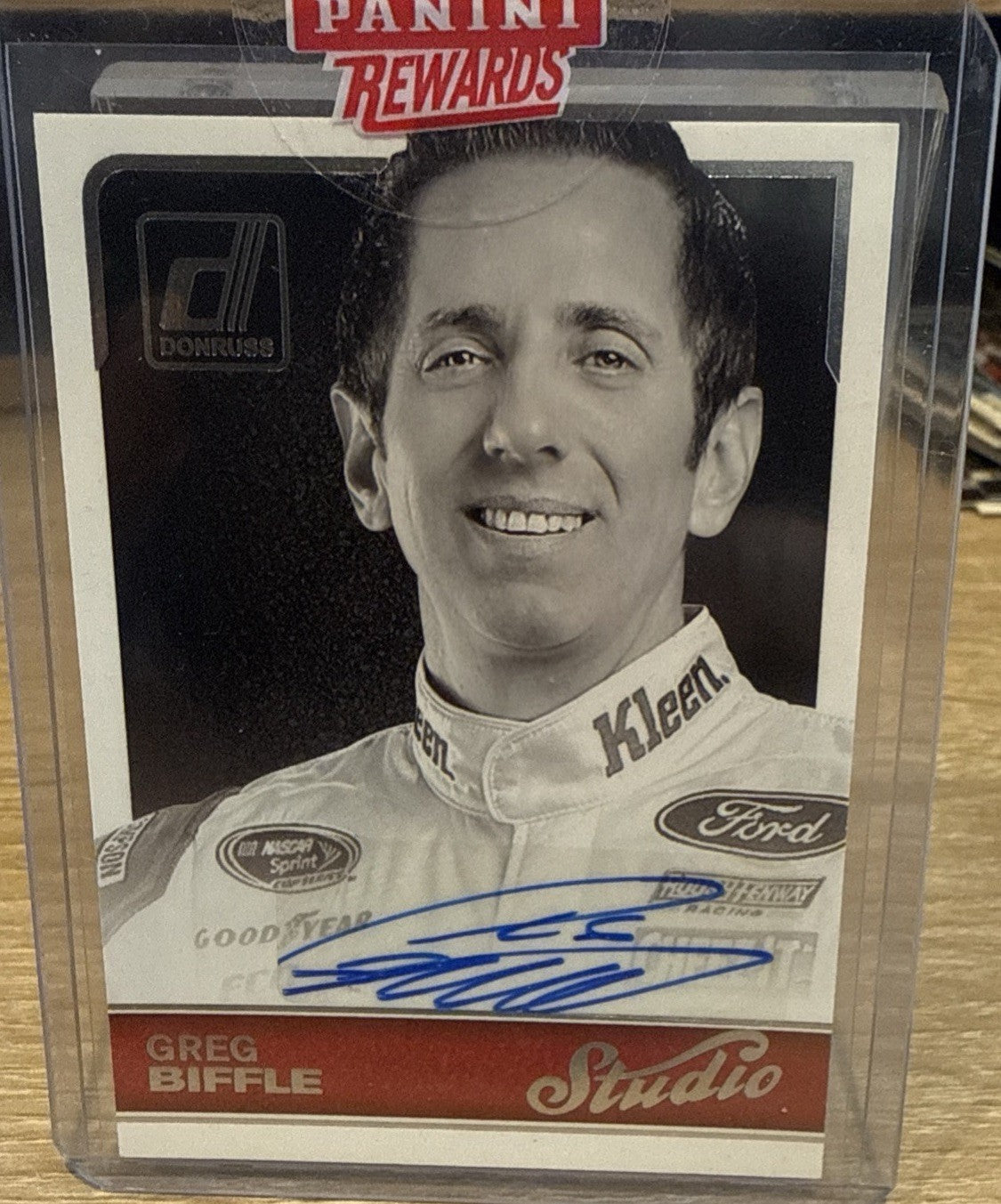 2017 Donruss Studio Greg Biffle Auto #ST-GB Autographed