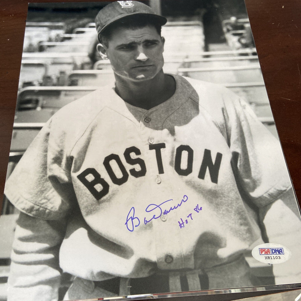 Bob Doerr Red Sox Signed 8x10 Photo Autograph Auto PSA/DNA