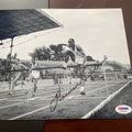 HARRISON DILLARD SIGNED 8x10 PHOTO OLYMPIC GOLD TRACK AND FIELD PSA/DNA COA
