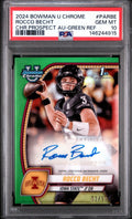 2024 Bowman U Chrome Rocco Becht Green Refractor Auto /99 PSA 10 Gem