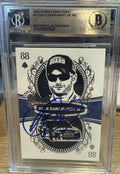 Dale Earnhardt Jr. 2009 Wheels Main Event #14 Auto Signed - Beckett BAS Slab