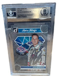 Signed Alex Bowman 2023 Donruss Race Kings Silver #13 - Beckett BAS Slab
