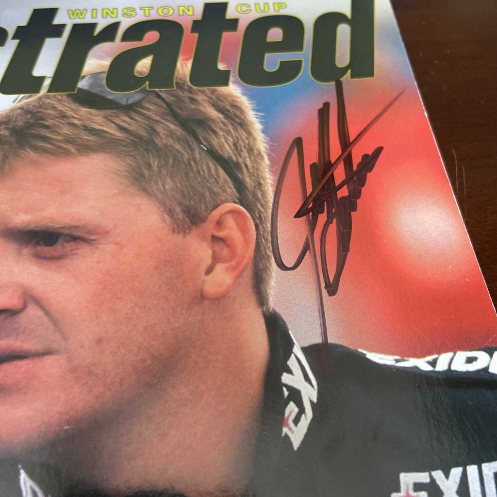 JEFF BURTON AUTOGRAPHED Nov 1997 NASCAR Illustrated Magazine PSA/DNA COA