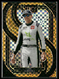 2025 Panini Select Racing #297 Aric Almirola FOTL Gold Power Plaid /13