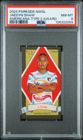 2024 Parkside NWSL Americana Type II Award #d  /31 Jaedyn Shaw PSA 8