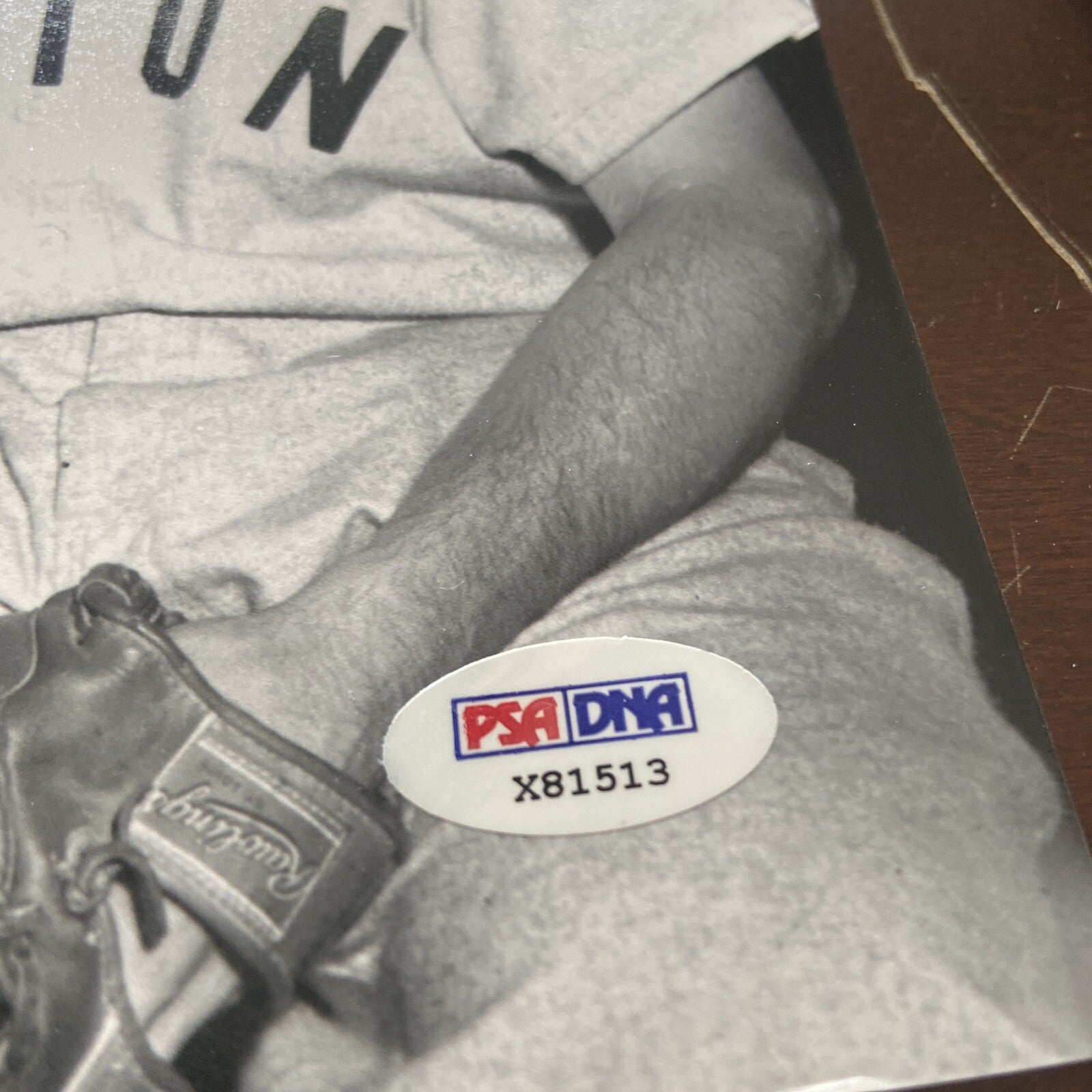 Bob Doerr Red Sox Signed 8x10 Photo Autograph Auto PSA/DNA