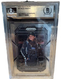 Signed 2022 Panini Prizm #9 Hailie Deegan - Beckett BAS Slab