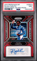 2024 Prizm - Rajah Caruth #SS-RCH - Red Auto /99 - PSA 9 Mint
