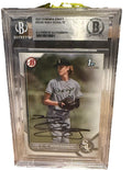 2022 Bowman Draft NOAH SCHULTZ SIGNED Bowman 1st - BAS - Slab