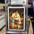 Signed 2002 SP Legendary Cut #55 Brooks Robinson BAS beckett slabbed