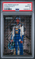 Chase Elliott 2022 Panini Prizm Racing Stacks Insert Card # S12 PSA 10 Gem Mint