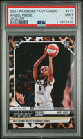 2024 Panini Instant WNBA #173 Angel Reese RC Jaguar /10 Rookie Record PSA 9