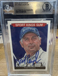 Signed 2018 Sportkings #17 Fred Couples - Beckett BAS Slab