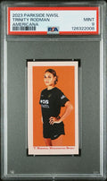 2023 Parkside NWSL Vol 2 Americana TRINITY RODMAN /445 Washington Spirit PSA 9