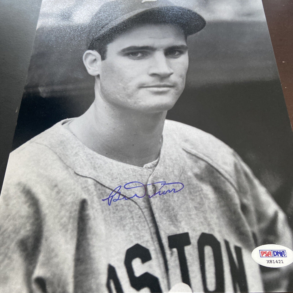 Bob Doerr Red Sox Signed 8x10 Photo Autograph Auto PSA/DNA