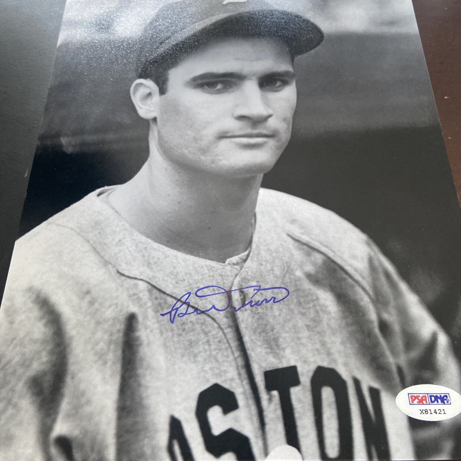 Bob Doerr Red Sox Signed 8x10 Photo Autograph Auto PSA/DNA