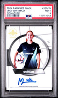 Mak Whitham 2024 Parkside NWSL Vol 2 Signature Series /399 Auto RC PSA 9