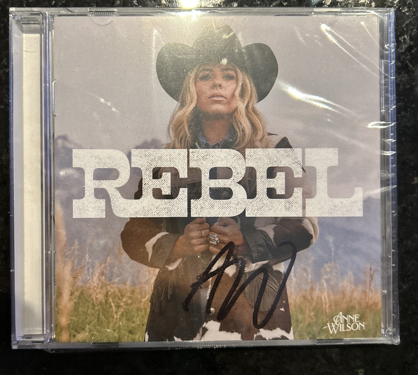 Anne Wilson “Rebel” Autographed Signed CD